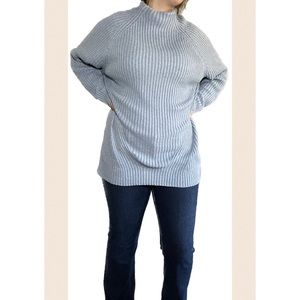 Baby Blue Turtleneck Sweater, worn only a few times
